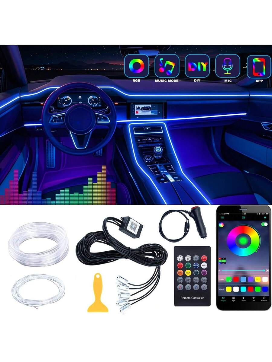 Interior Design Icon - طقم إضاءة محيطية RGB 5 في