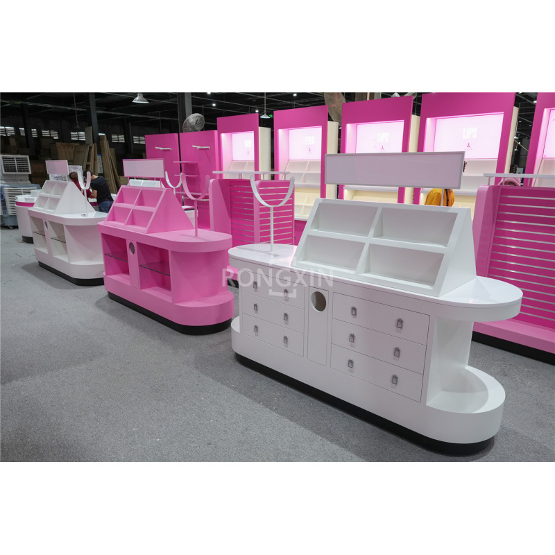 Custom.Makeup Shop أرفف مضادة  - مراجعة Interior Design Ideas وسعره