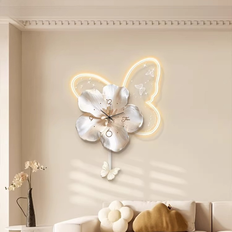 ساعة حائط رقمية LED لغرفة المع - مراجعة Interior Design Luxury House وسعره