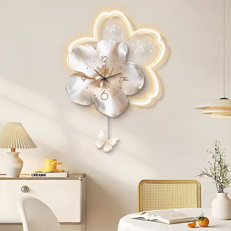 ساعة حائط رقمية LED لغرفة المع - مراجعة Interior Design Luxury House وسعره