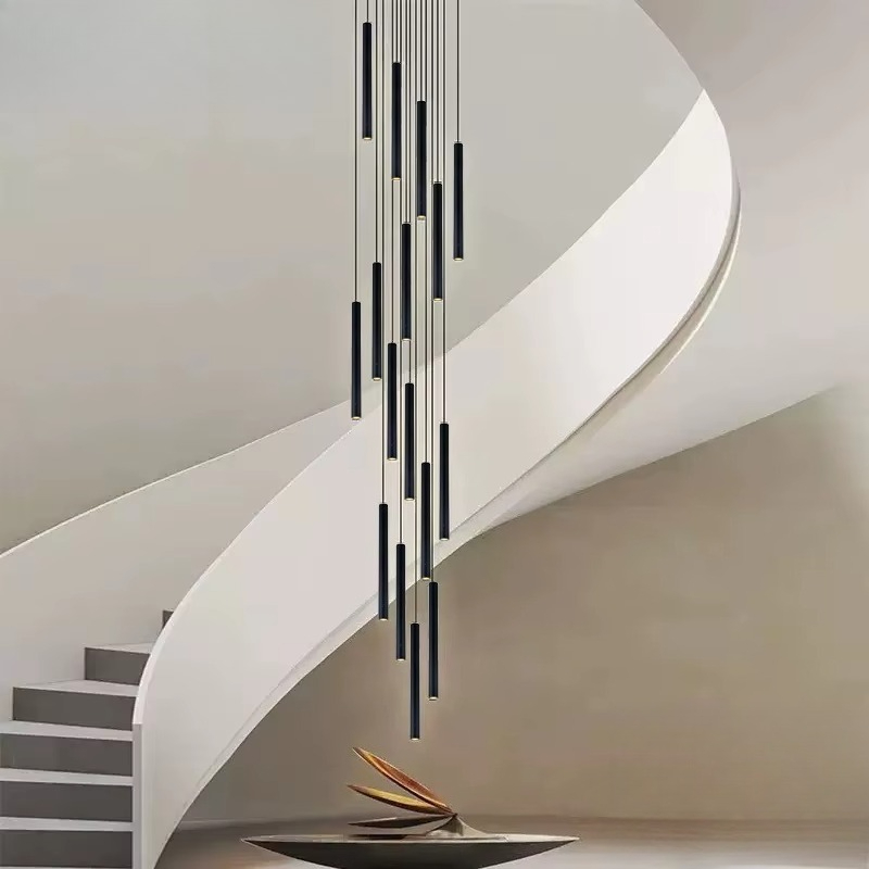 ثريا LED بتصميم أسود عصري من ا - مراجعة Interior Design Youtube وسعره