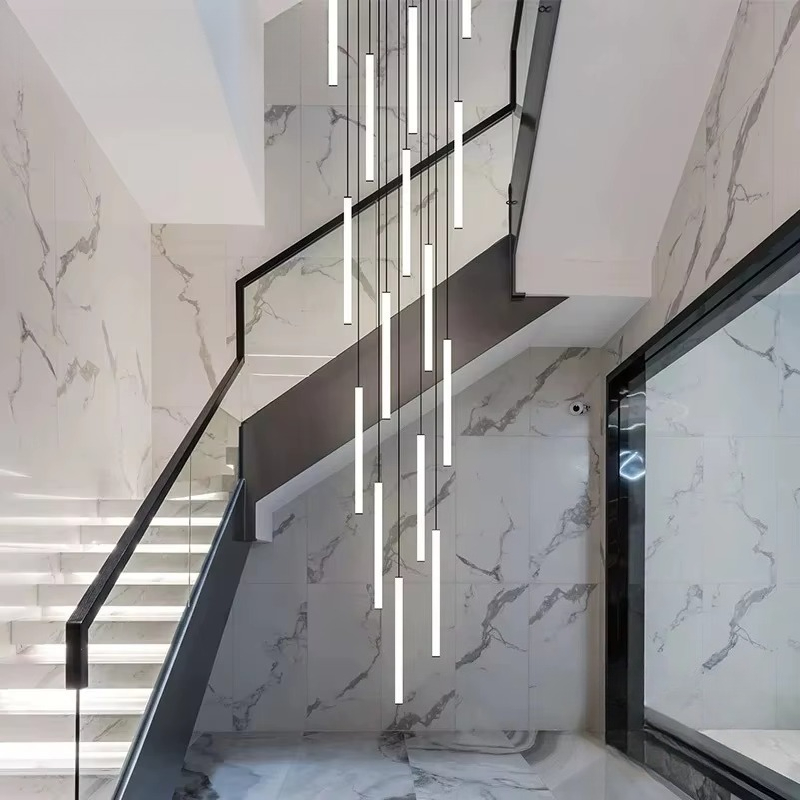ثريا LED بتصميم أسود عصري من ا - مراجعة Interior Design Youtube وسعره